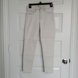 Gap white/gray wash Jean leggings